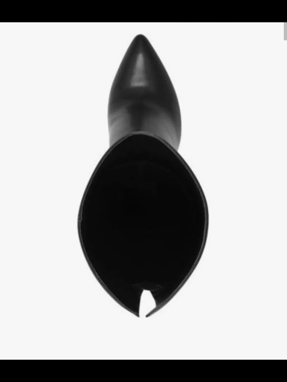 Black Over the  Knee Stiletto Boots